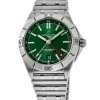 Breitling Chronomat Automatic GMT 40 Green Dial Mens Watch
