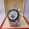 Montblanc Chronograph Silver White Dial | Master Copy Watches