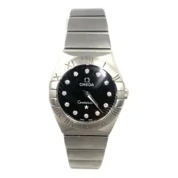 Omega Constellation Silver Steel Watch | Master Copy Watches