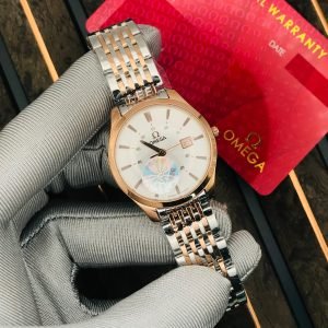 Omega De Ville Automatic Chronometer Silver Dial Mens Watch