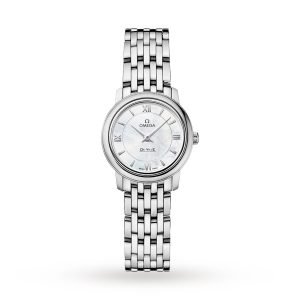 Omega De Ville Prestige Quartz Ladies Watch Silver 24.4mm