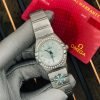 Omega Silver Diamond Stainless Steel Constellation