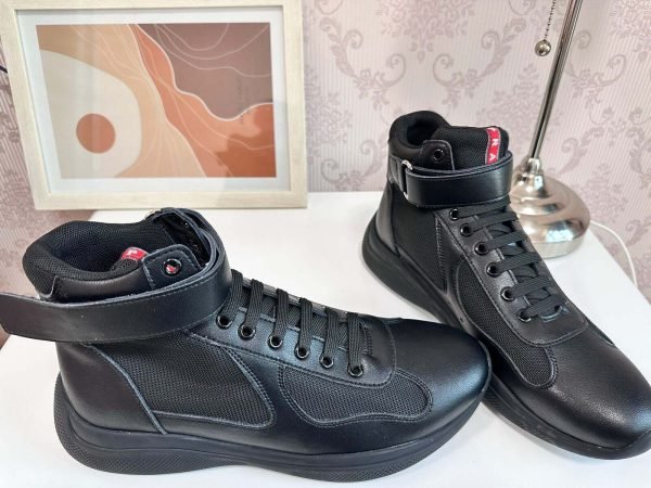 Prada America's Cup Patent Leather Casual Shoe