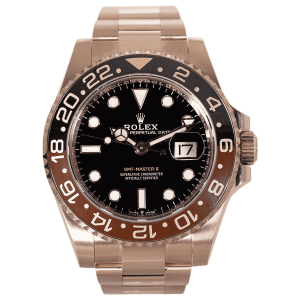 Rolex Oyster Perpetual GMTMaster II Rose Gold 126715CHNR