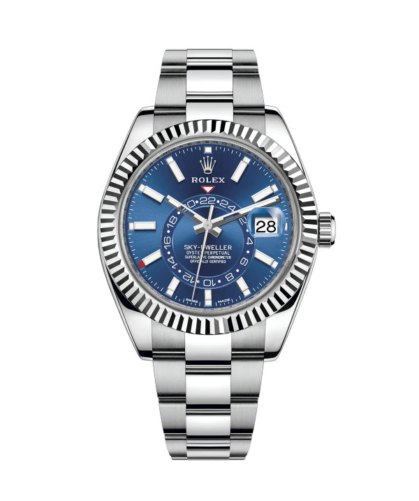 Rolex Sky-Dweller 42mm Blue Dial Stainless Steel 326934