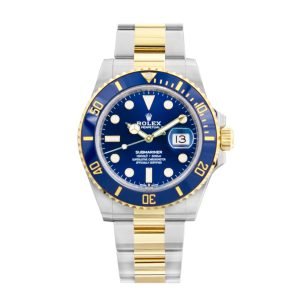 Rolex Submariner Date Two Tone Blue Dial Men's Watch 116613LB-0005