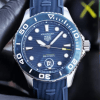 TAG Heuer Aquaracer 300 MM Blue Dial Steel Mens Watch