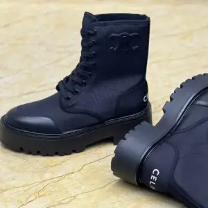CELINE nylon boots