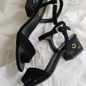 CHANEL Backstrap Block Heels