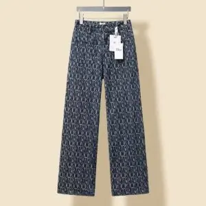 DIOR Women's Embroidered Palazzo Pants