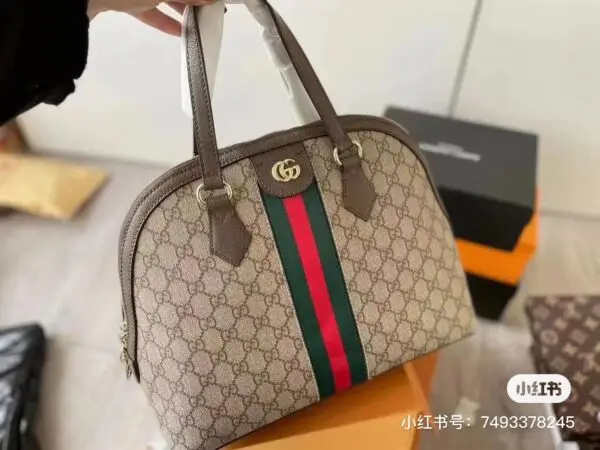 Gucci Ophidia Top Handle Tote Bag