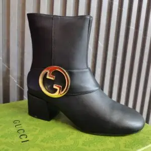GUCCI Logo Analy Booties
