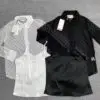 GUCCI Black Net Designer Shirt for Men