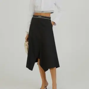 LOEWE Asymmetric Midi Skirt