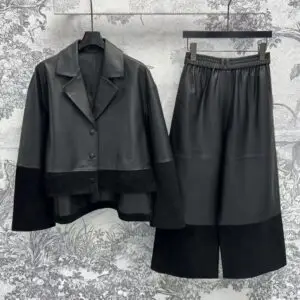 LOEWE Leather Two-Piece Set
