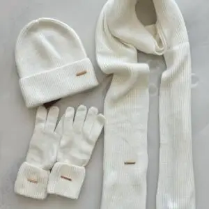 LORO PIANA Hat and Scarf Set