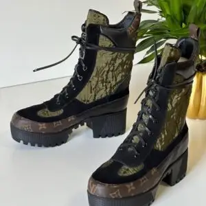 Louis Vuitton Nylon Combat Boots