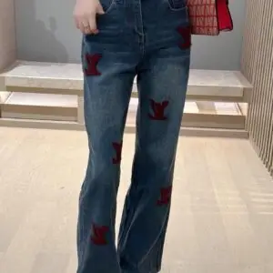 LOUIS VUITTON Denim Jeans Black