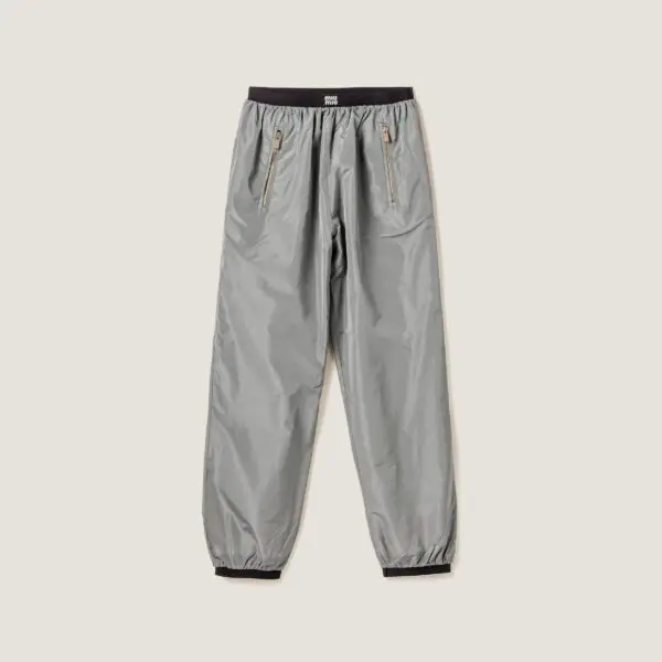 MIU MIU Grey Track Pants for Women