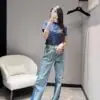 MIU MIU Wide Jeans for Women