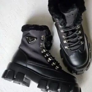 PRADA Combat Boots
