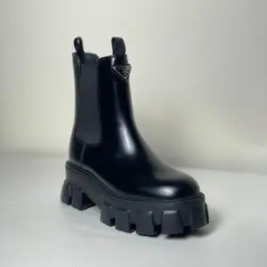 Prada Monolith Ankle Boots