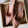 PRADA Satin High Heel Shoes