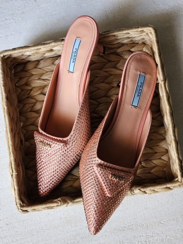 PRADA Satin High Heel Shoes