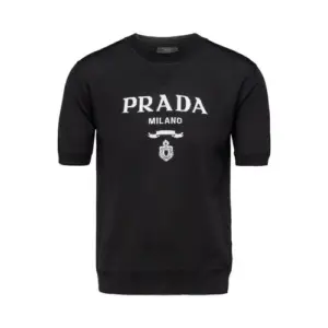 Prada Superfine wool crew-neck sweater t shirt
