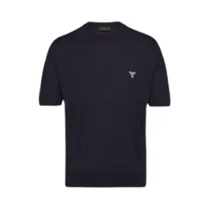 PRADA Superfine Wool Crew-Neck t shirt