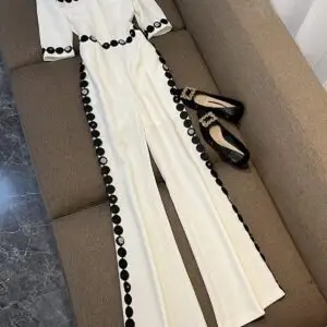 Valentino-Style Summer Jumpsuit
