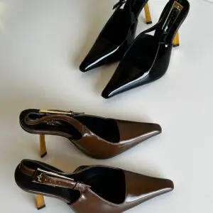 YSL Slingback High Heel Pumps