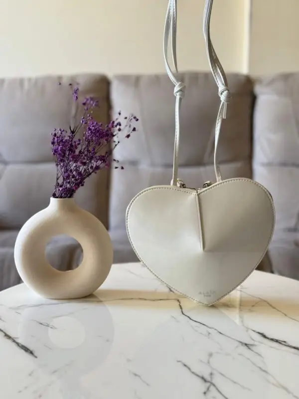 ALAIA Heart-Shaped Love Purse