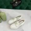 CHANEL THE ALL WAY Metallic Buckle Loafers