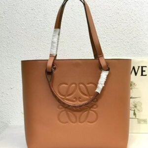 Design Bag Loewe Women Small Classic Calfskin-Brown - Dubai Fashion LUX