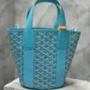 Design Belharra PM Tote Bag “Turquoise” - Dubai Fashion LUX