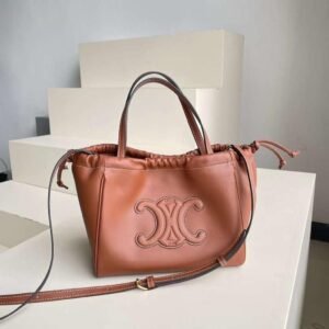 Celine Drawstring Cabas Handbag