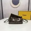 FENDI Denim Tassel Tote Bag