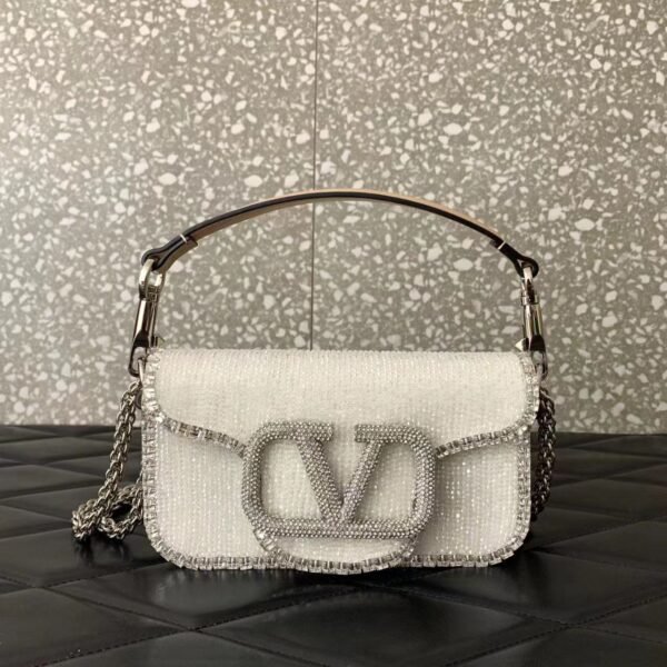 Valentino Loco Small Leather Shoulder Bag