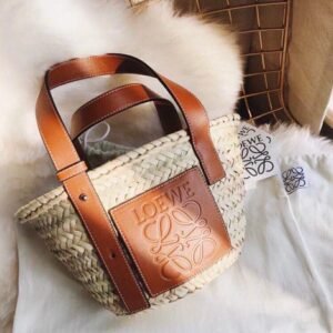 Design Loewe Medium basket bag Beige - Dubai Fashion LUX