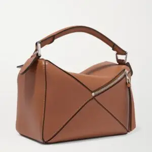 Design Puzzle mini leather shoulder bag - Dubai Fashion LUX