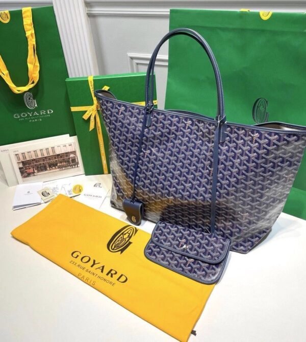Goyard Canvas Leather Handbag