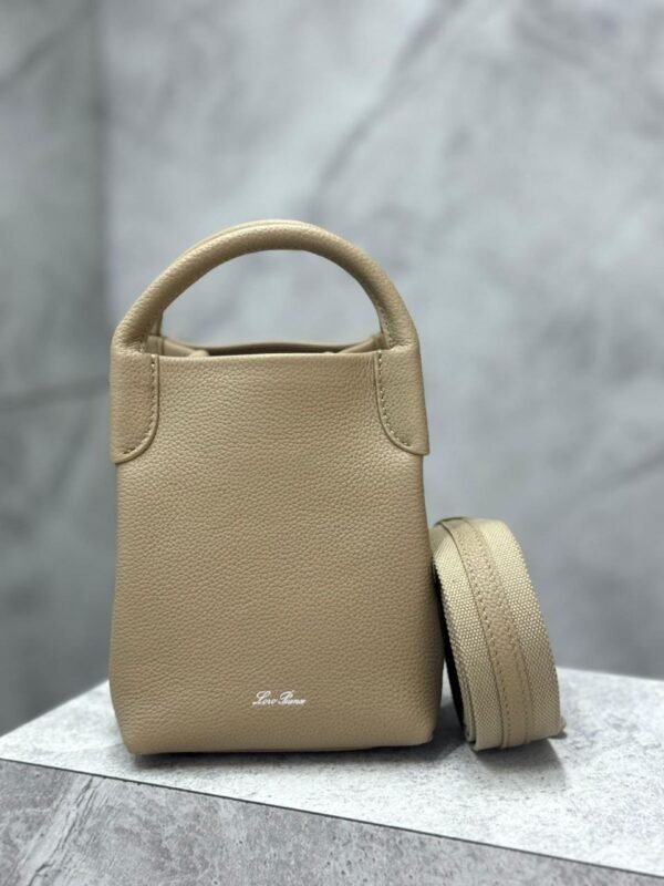 Design Women Micro Bale Bag in Calfskin Leather-White - Dubai Fashion LUX