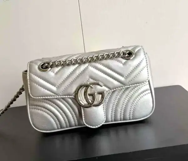 GUCCI Marmont Crystals Medium Shoulder Bag