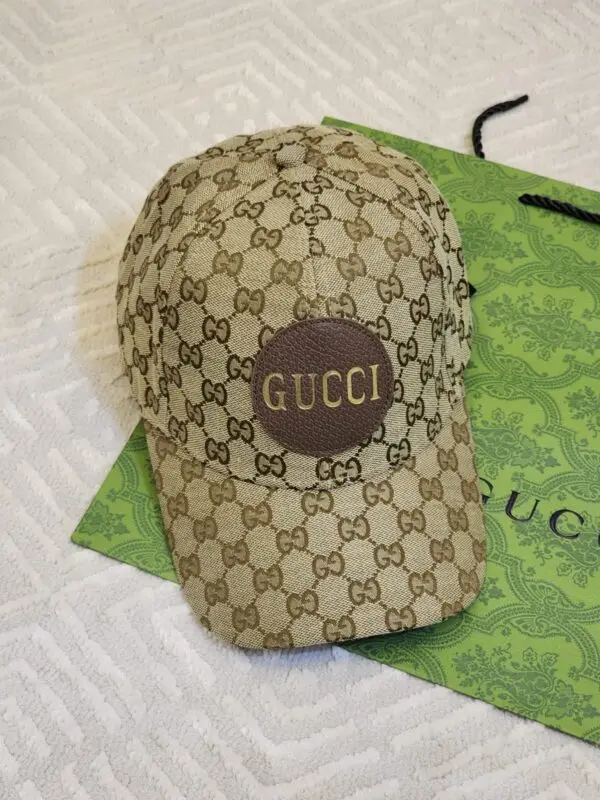 Gucci GG Canvas Patch Baseball Cap