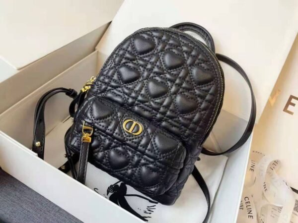 Christian Dior Oblique Zip Around Backpack
