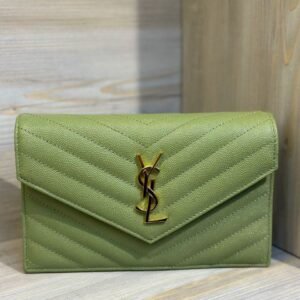 SAINT LAURENT Monogram Chain Wallet