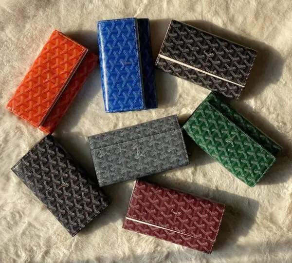 Goyard Jouvence Leather Clutch Bag