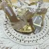 Aquazzura Tequila Crystal-Embellished Sandals
