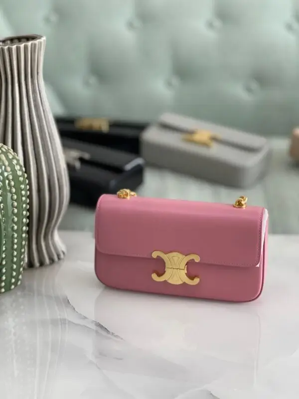 Celine Luxury Leather Chain Bag